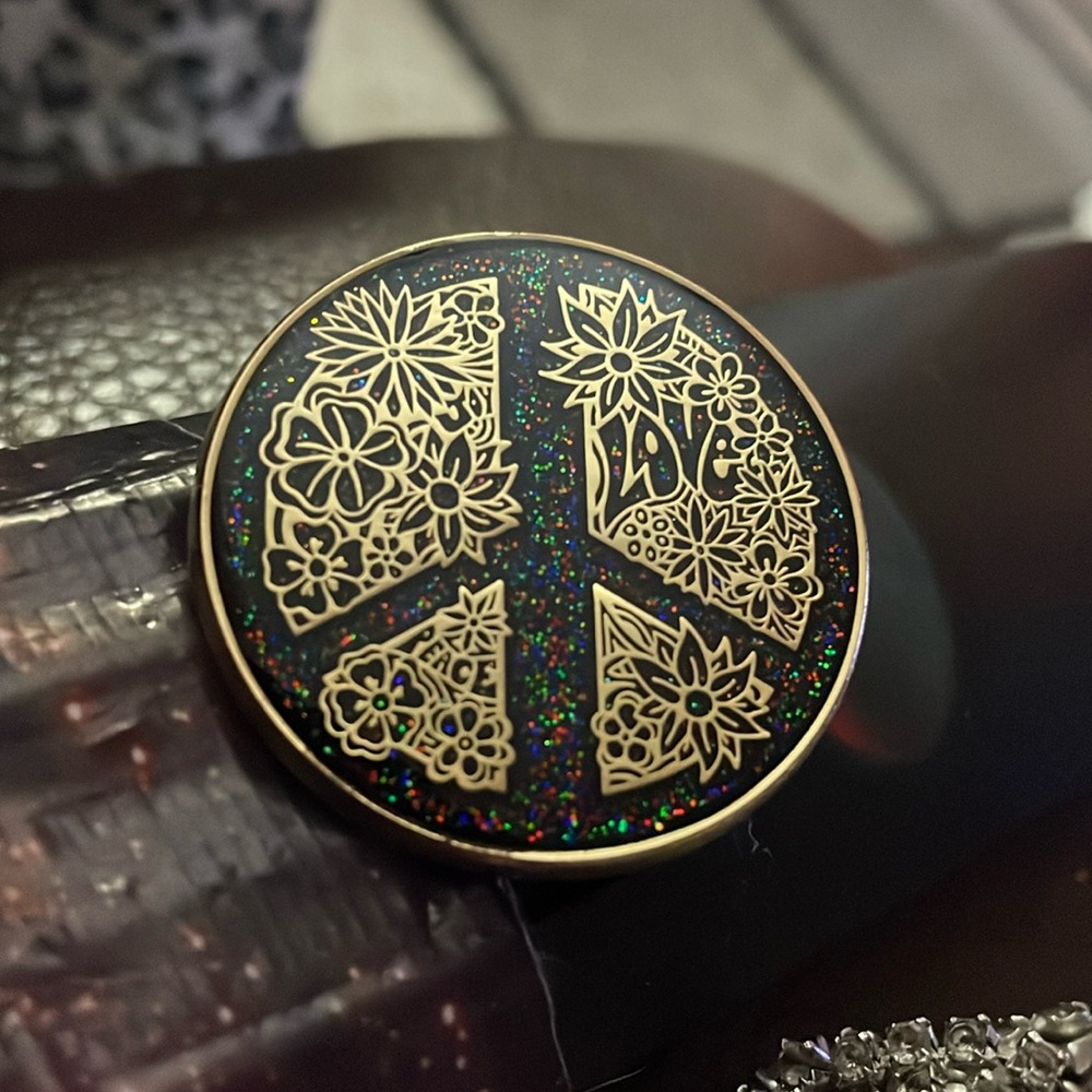 RARE Danny Steinman Peace Sign Pin